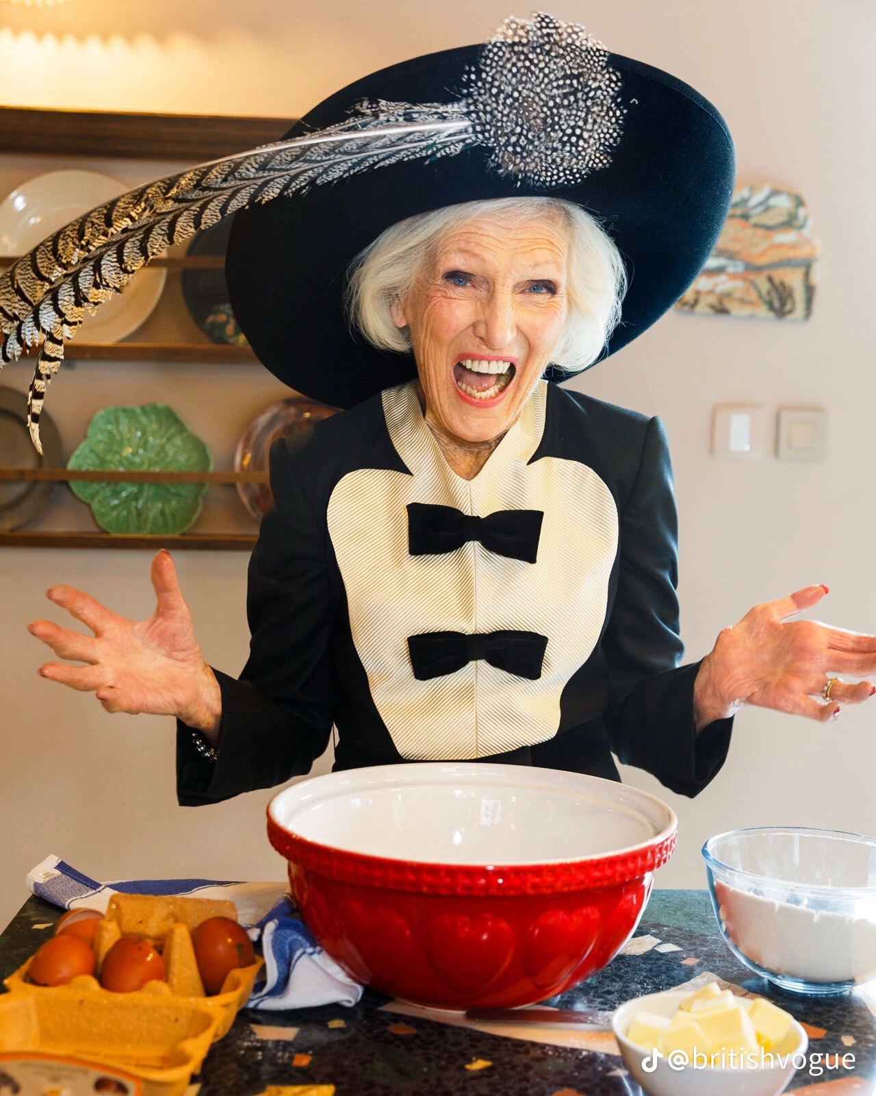 Mary Berry For Vogue